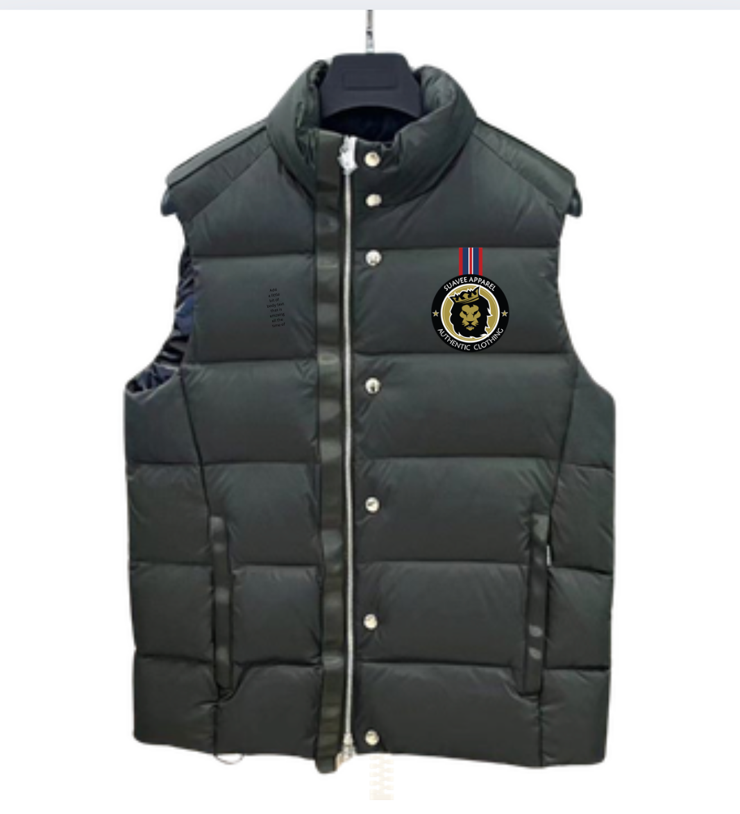 Medallion gilet black