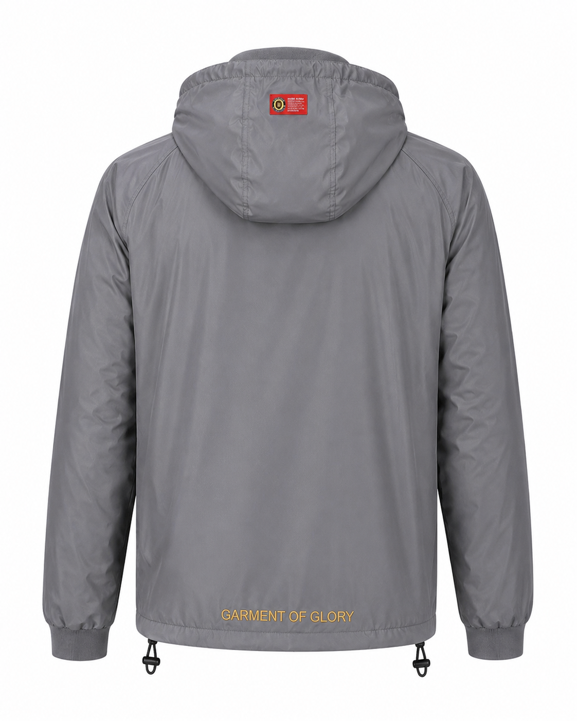 Medallion windbreaker grey
