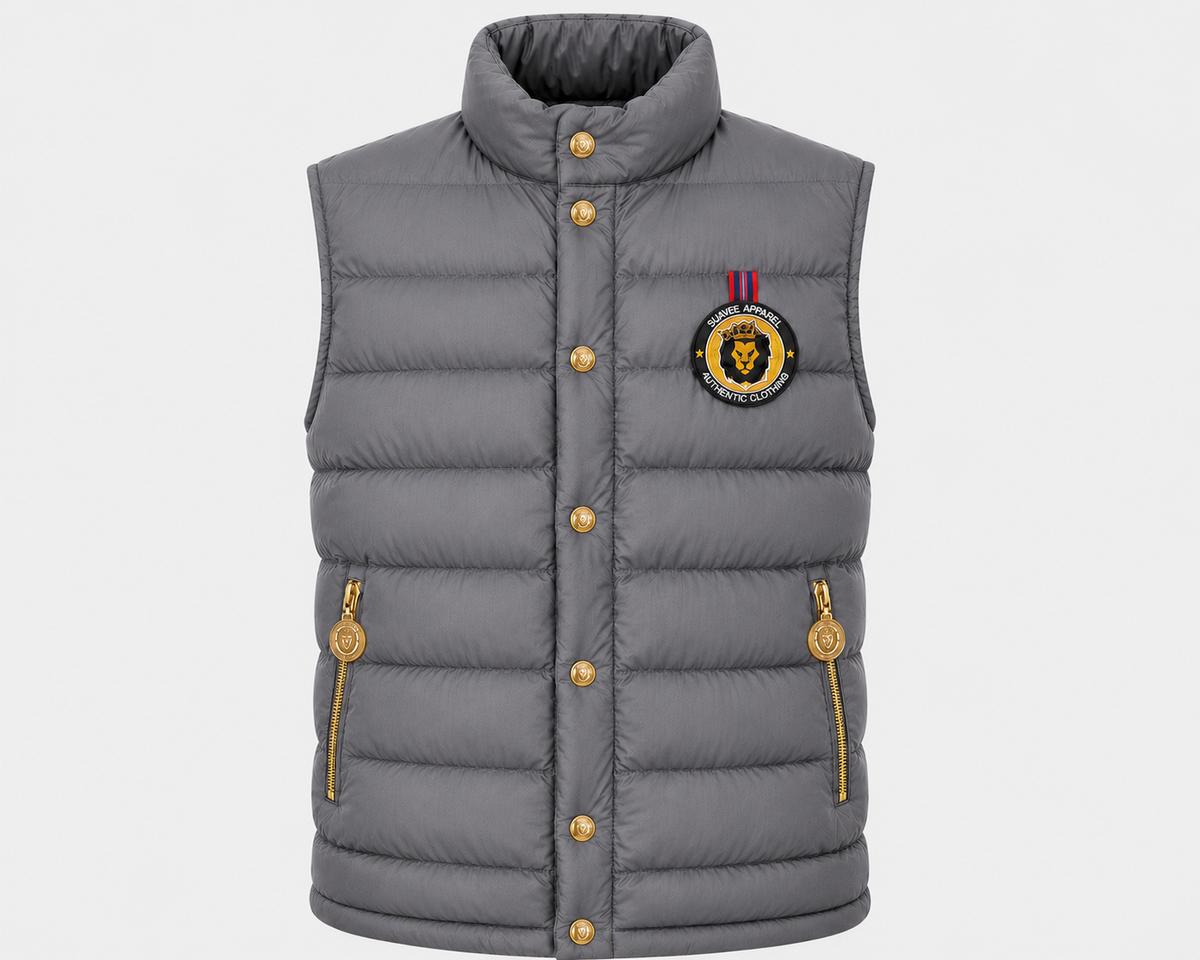 Medallion gilet grey