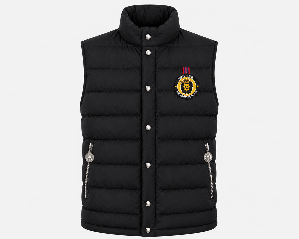 Medallion gilet black