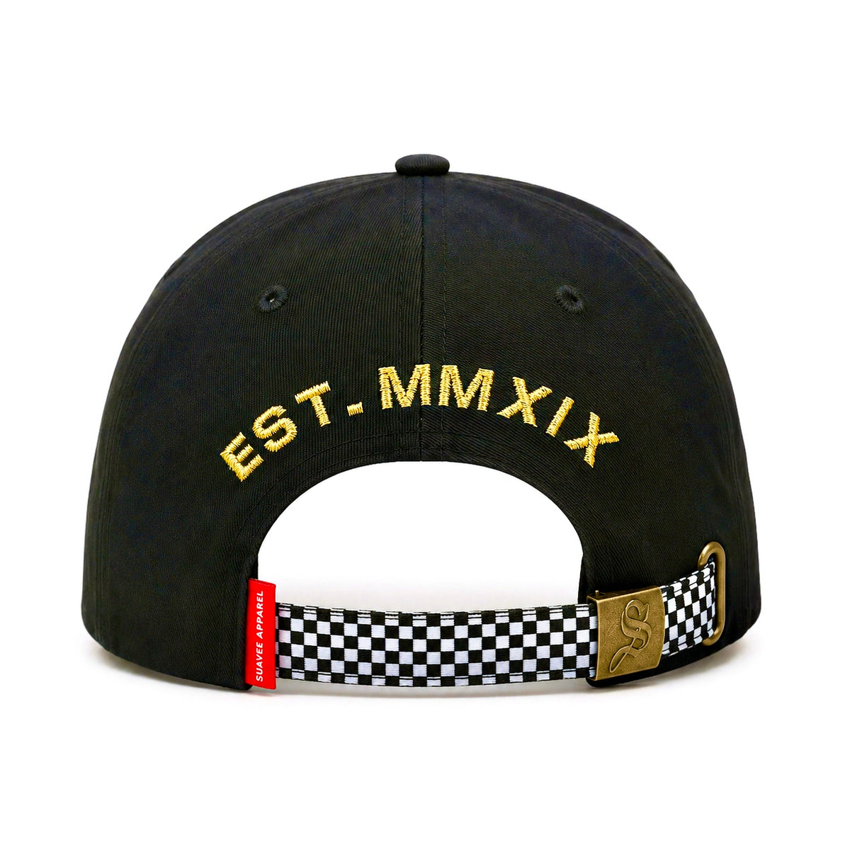 Medallion trucker cap black