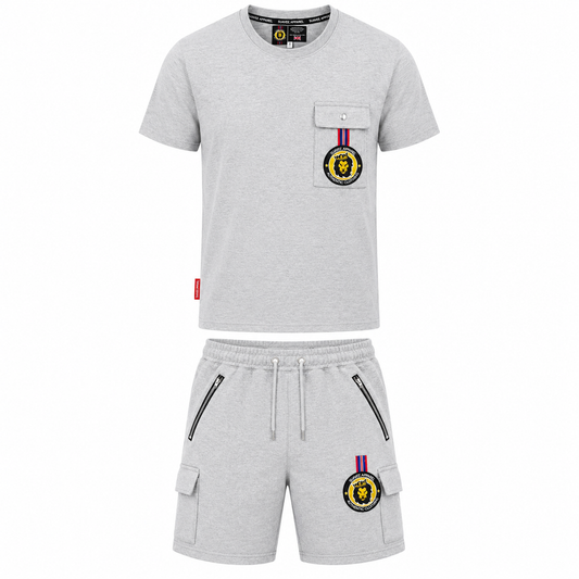 Warrant Officer Supremacy Shorts Set - Glacier Grey