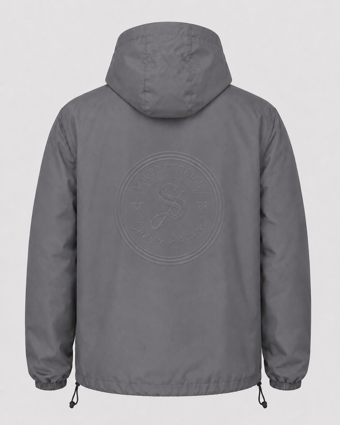 Valedictorian windbreaker reflect grey