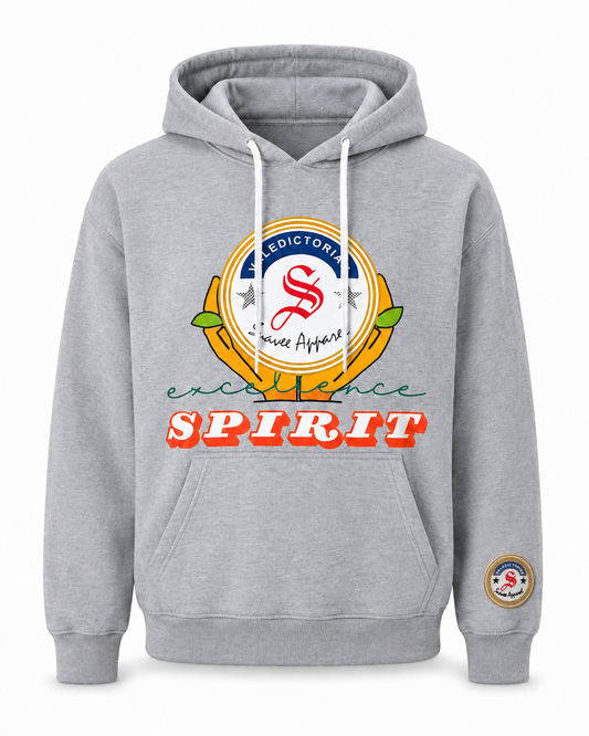 Spearman Bearer Of Light Excellence Spirit Hoodie - Glacier Grey