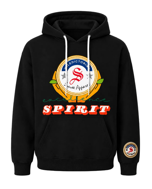 Spearman Bearer Of Light Excellence Spirit Hoodie - Jet Black