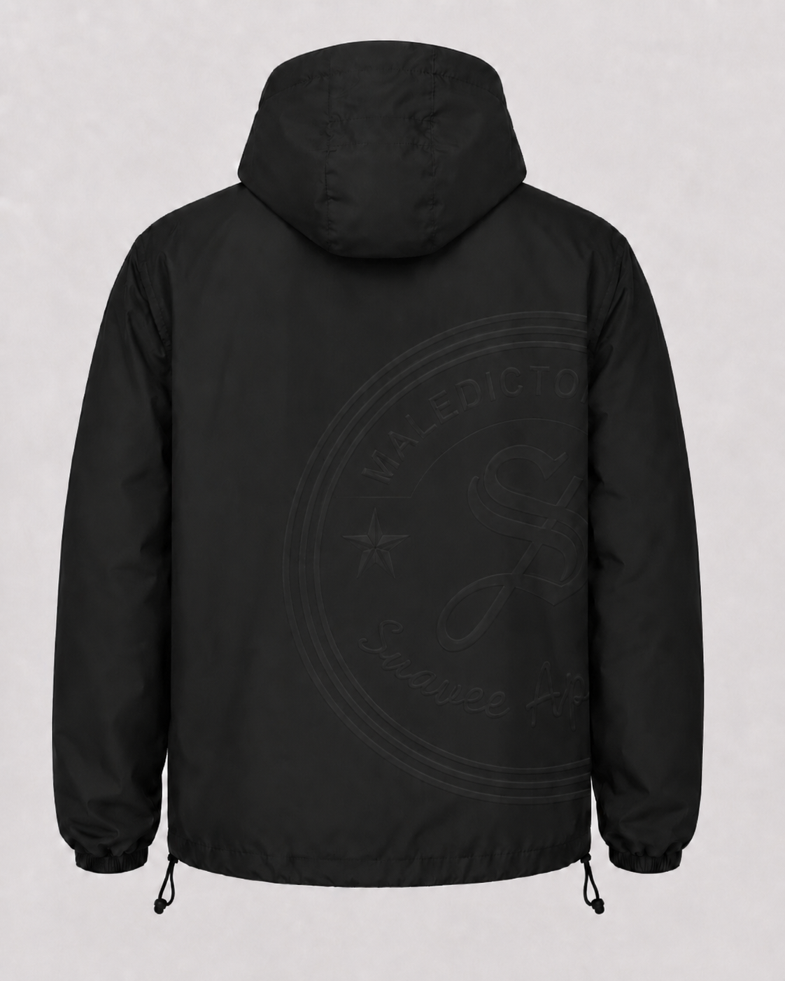 Valedictorian windbreaker black
