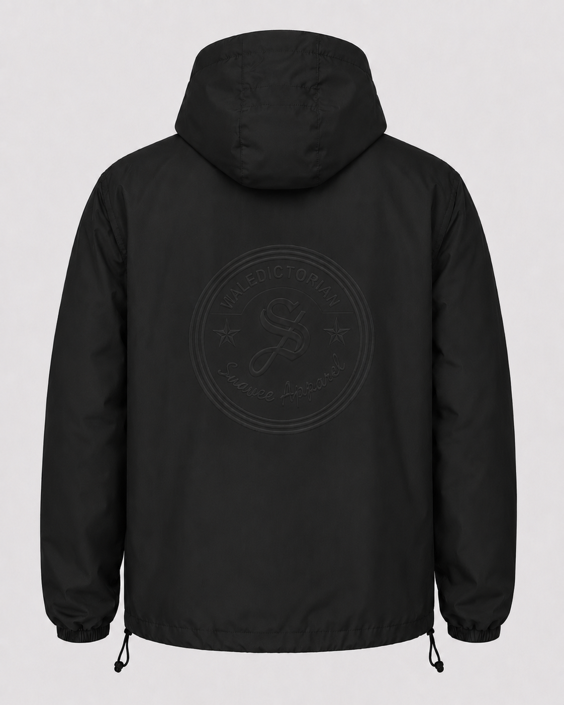 Valedictorian windbreaker black