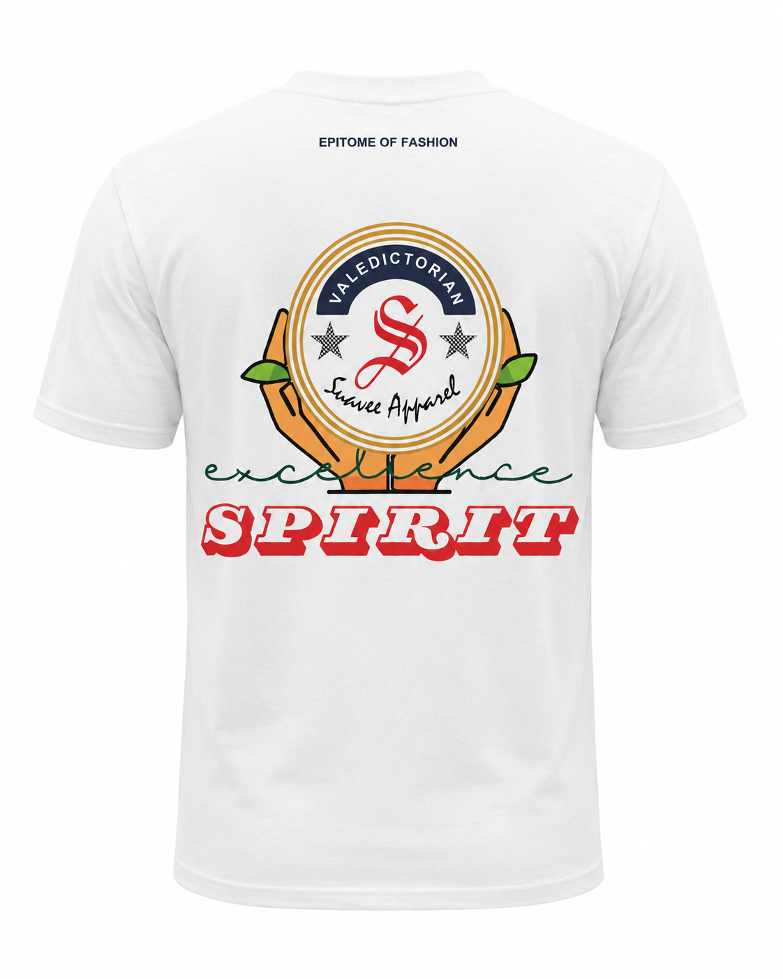 Shield Of The Guard Excellence Spirit T shirt - Pristine White