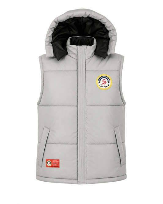 Valedictorian gilet grey