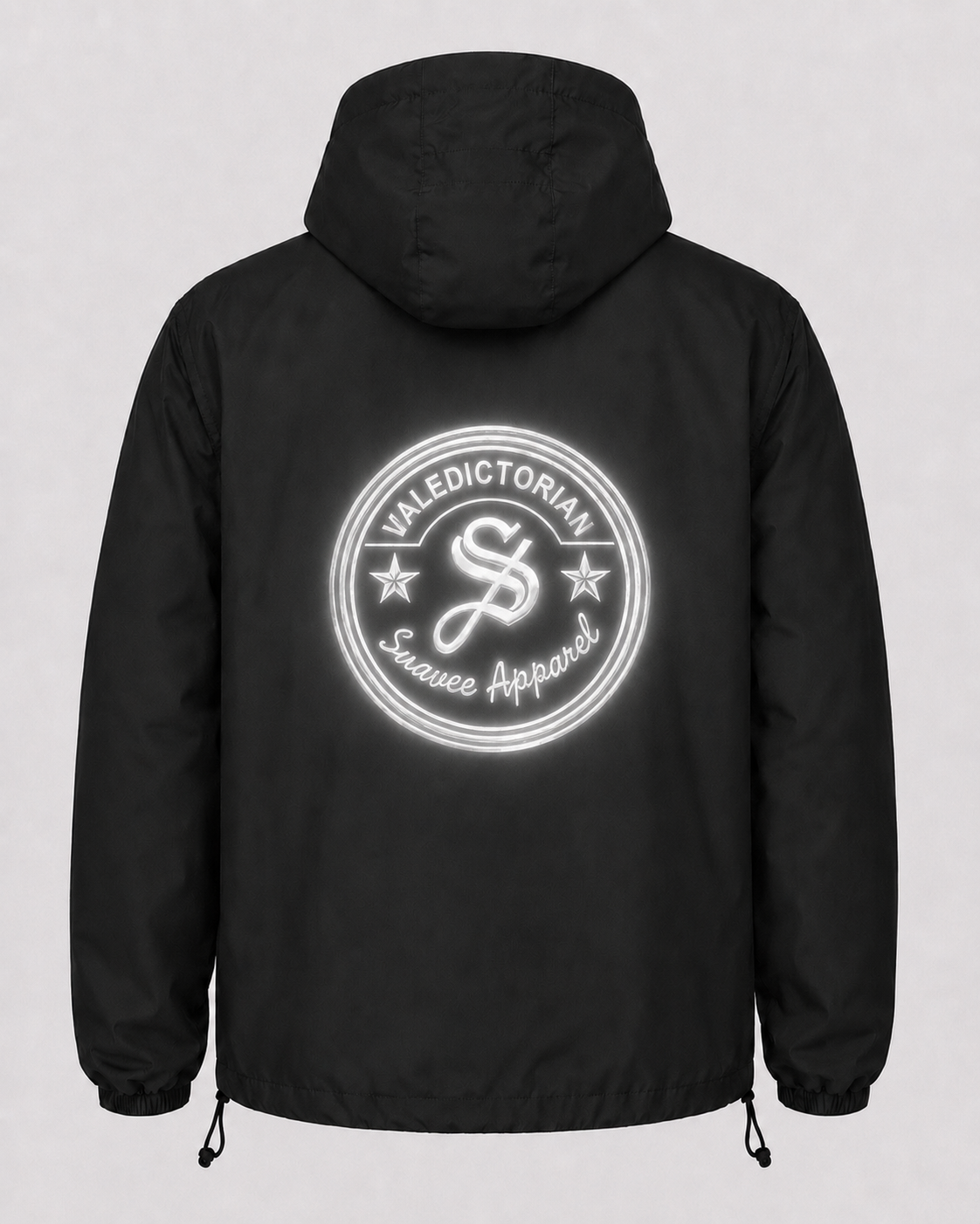 Valedictorian windbreaker black