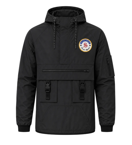 Valedictorian windbreaker black