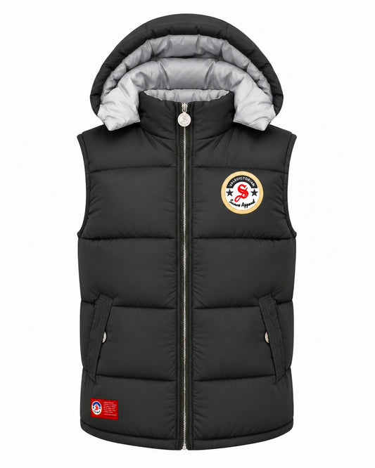 Valedictorian gilet black