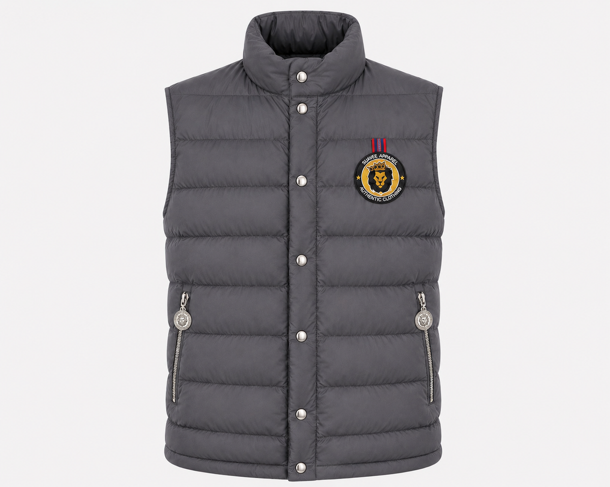 Medallion gilet grey