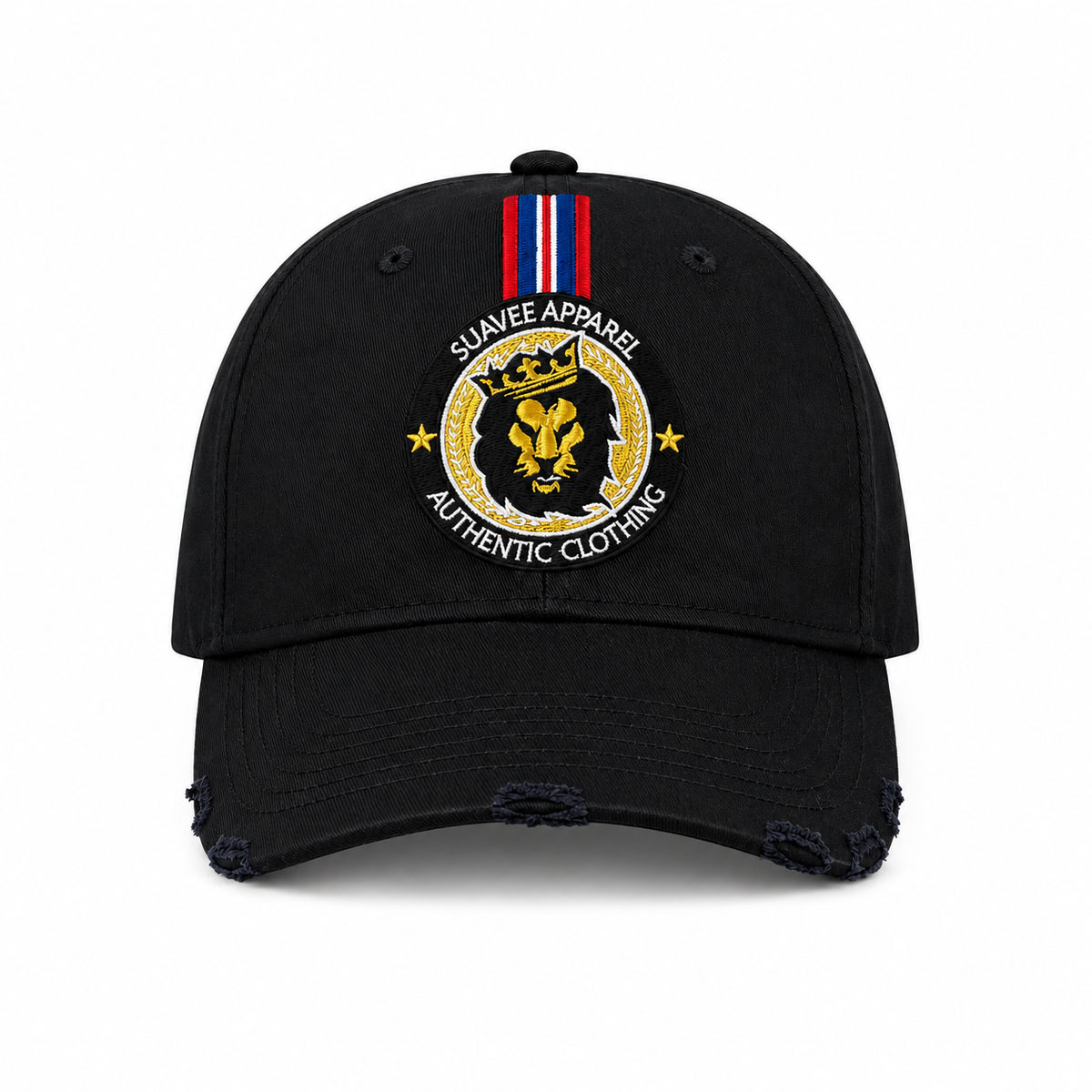 Medallion trucker cap black