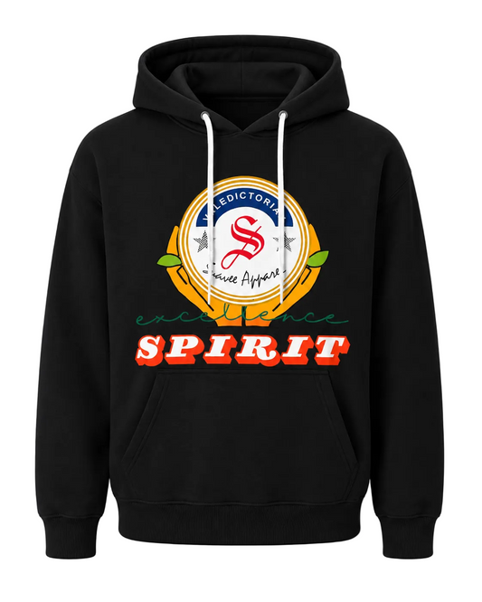 Spearman Bearer Of Light Excellence Spirit Hoodie - Jet Black