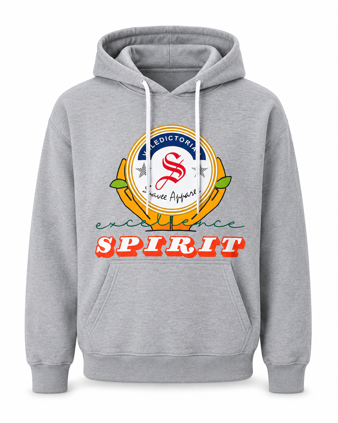 Spearman Bearer Of Light Excellence Spirit Hoodie - Glacier Grey