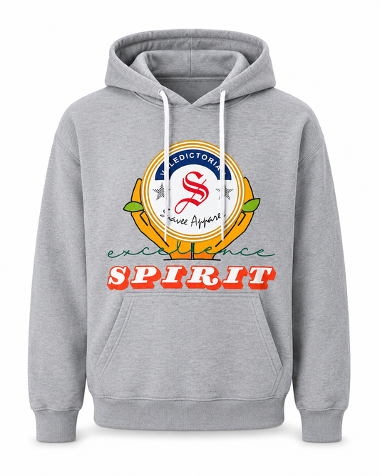 Spearman Bearer Of Light Excellence Spirit Hoodie - Glacier Grey