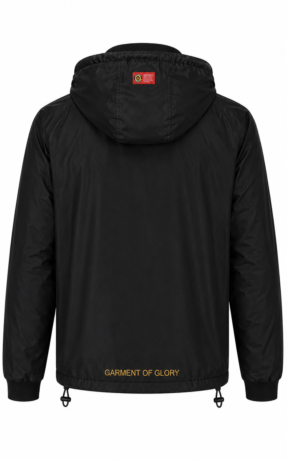 Medallion windbreaker black