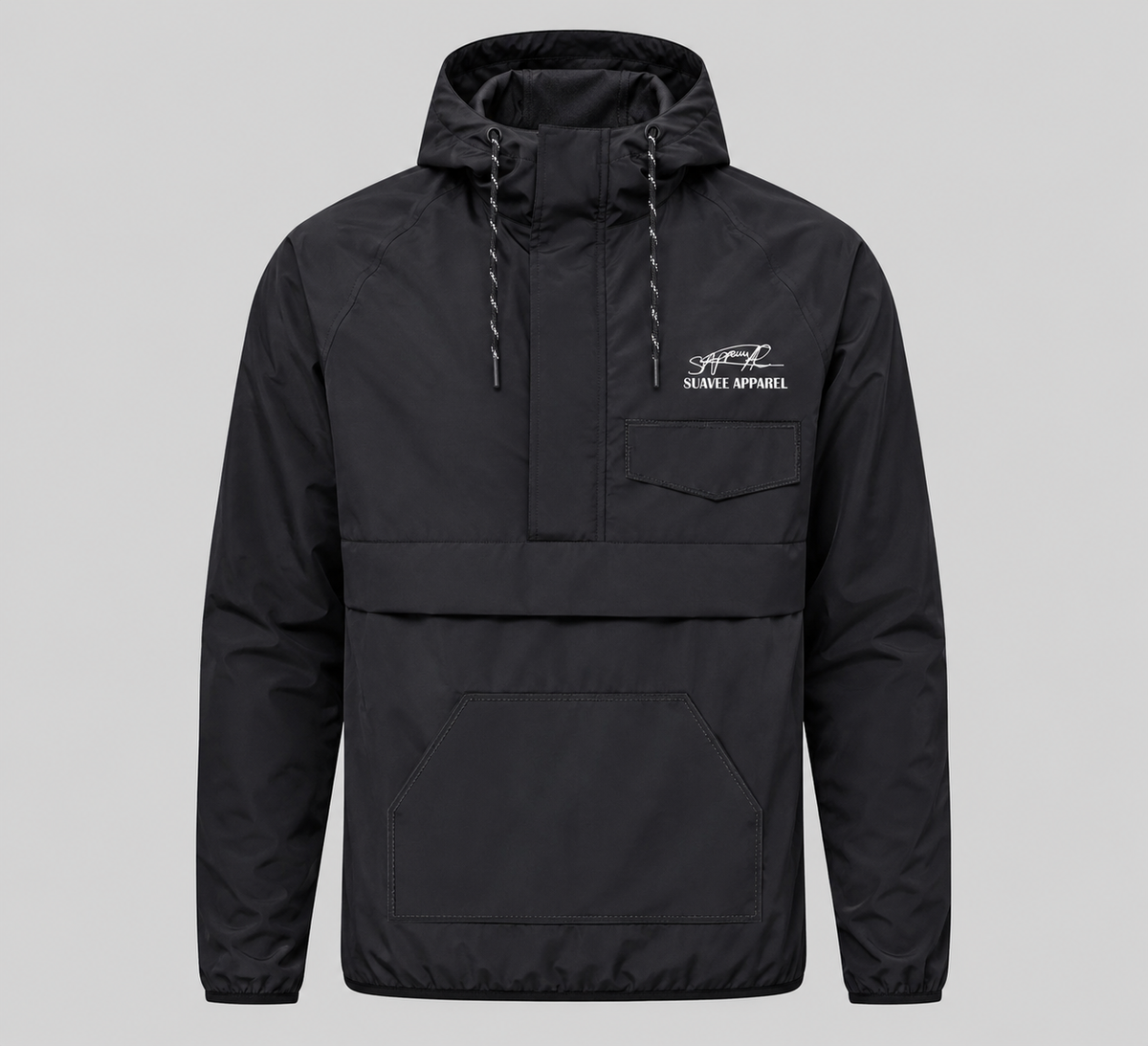 Signature windbreaker black