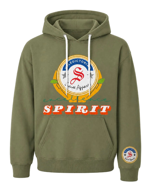 Spearman Bearer Of Light Excellence Spirit Hoodie  - Regal Khaki